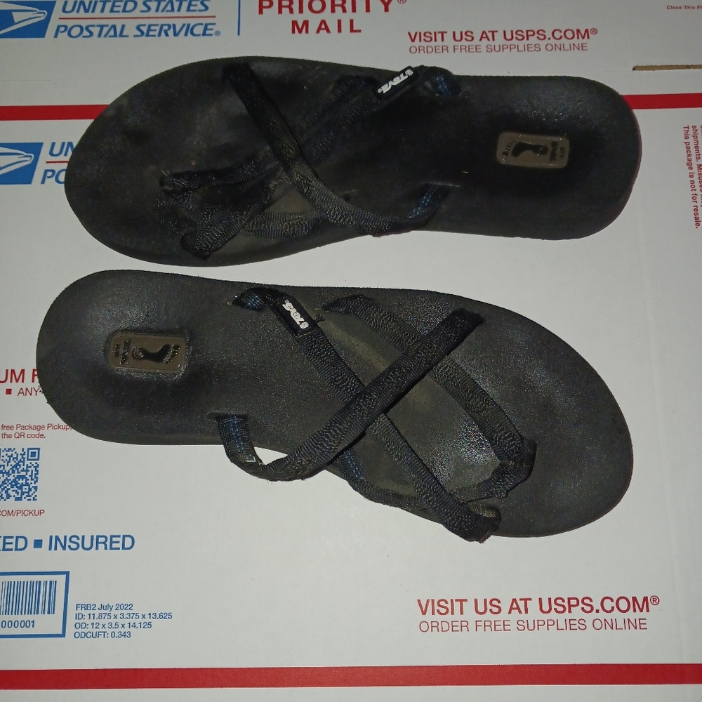 #FREETeva black/Brown sandals